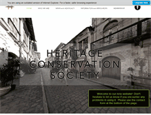 Tablet Screenshot of heritage.org.ph